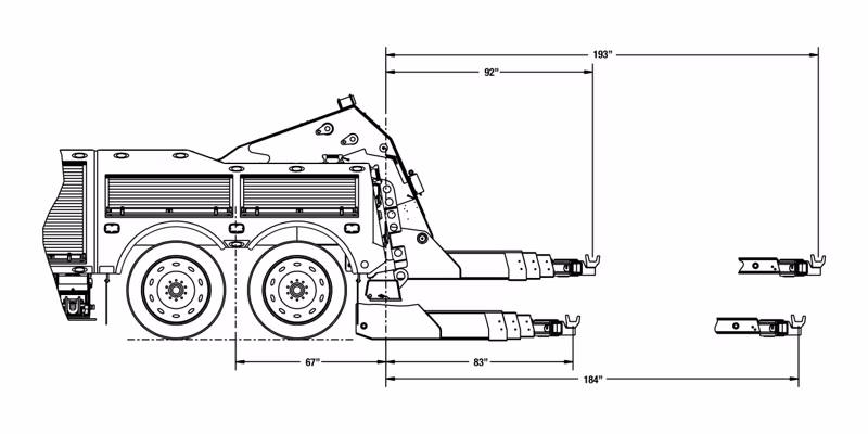 2025 Jerr-Dan 50/60 Rotator (HDR 1000) S100 Outriggers - Image 11