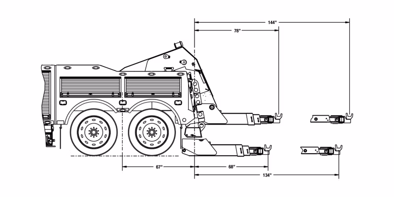 2025 Jerr-Dan 50/60 Rotator (HDR 1000) S130 Outriggers - Image 8